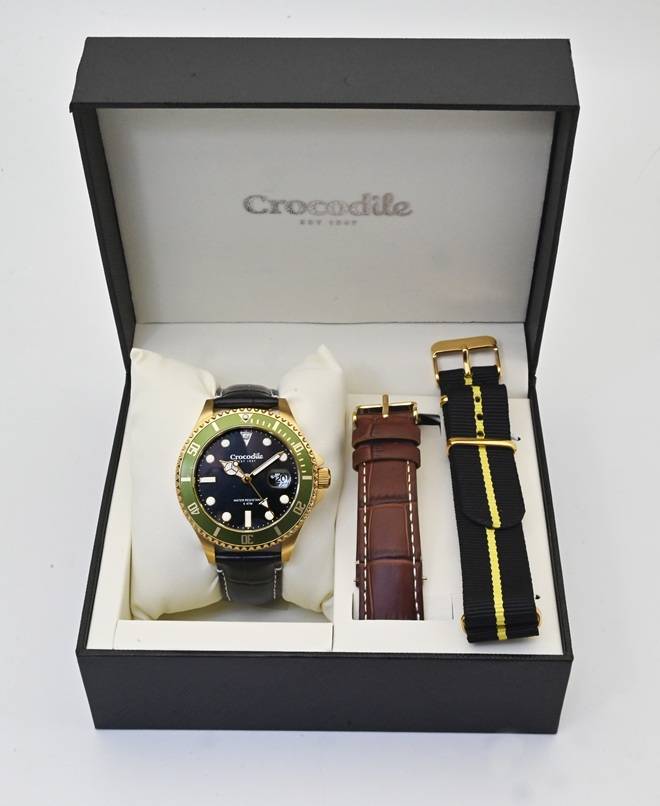 Crocodile CRDW6626.126A Interchangeable Strap Men Watch